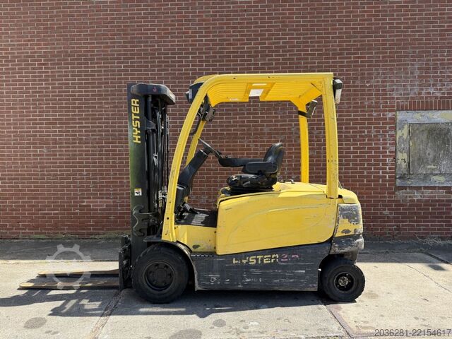 Elektrisk firehjulsgaffeltruck Hyster J1.80XMT