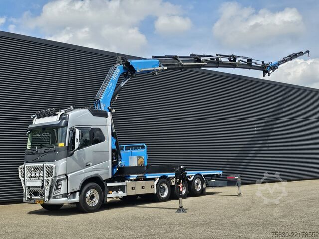 Platformë ngarkimi Volvo FH 16 750 8x4 / RETARDER / FASSI 71 TM + JIB