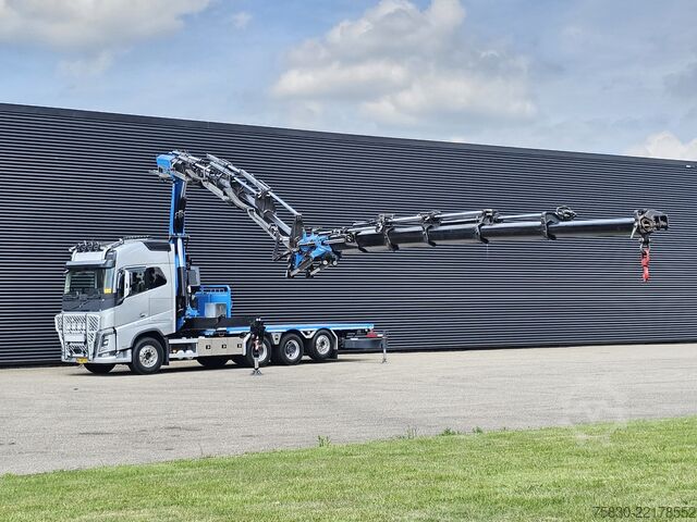 Platformë ngarkimi Volvo FH 16 750 8x4 / RETARDER / FASSI 71 TM + JIB