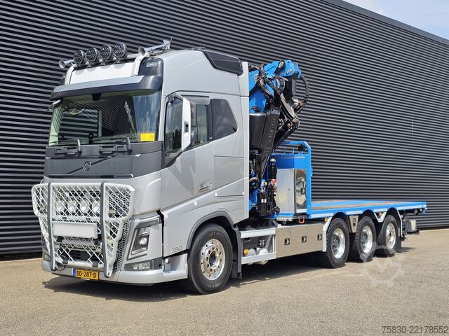 Platformë ngarkimi Volvo FH 16 750 8x4 / RETARDER / FASSI 71 TM + JIB