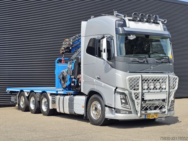 Platformë ngarkimi Volvo FH 16 750 8x4 / RETARDER / FASSI 71 TM + JIB