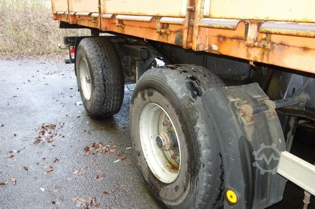 Auflieger mit offener Pritsche KEMPF SP30/2 Langeisen Sattelauflieger