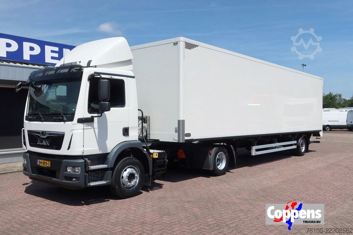 Estándar-SZM MAN TGM 15.290 Trekker + Heiwo city trailer geisole...