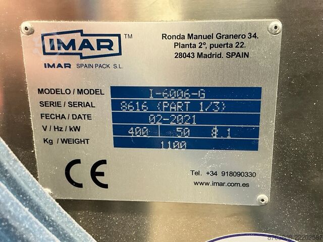 Stickpack-Maschine mit 6 Köpfen IMAR I-6006-G