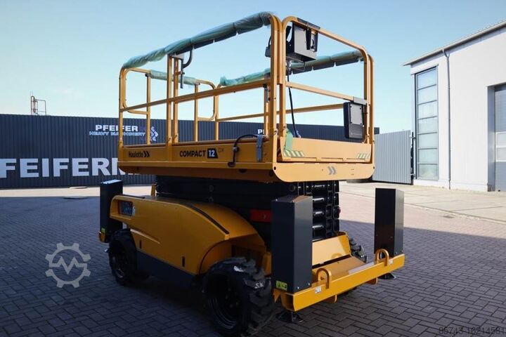 Ngritës me gërshërë Haulotte Compact 12DX Valid Inspection, *Guarantee! Diesel,