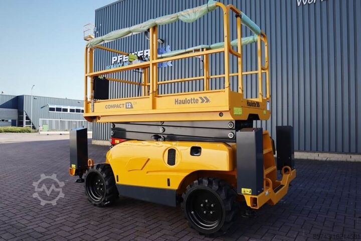 Ngritës me gërshërë Haulotte Compact 12DX Valid Inspection, *Guarantee! Diesel,