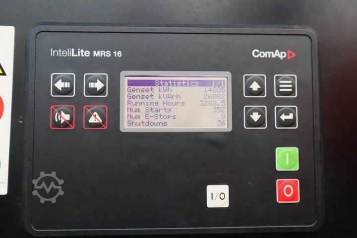 Generator set Green Power GP 145 S/I-T-A Diesel, Three-phase power 143 KVA,