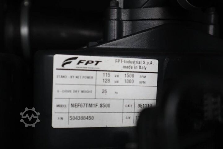 Generator set Green Power GP 145 S/I-T-A Diesel, Three-phase power 143 KVA,