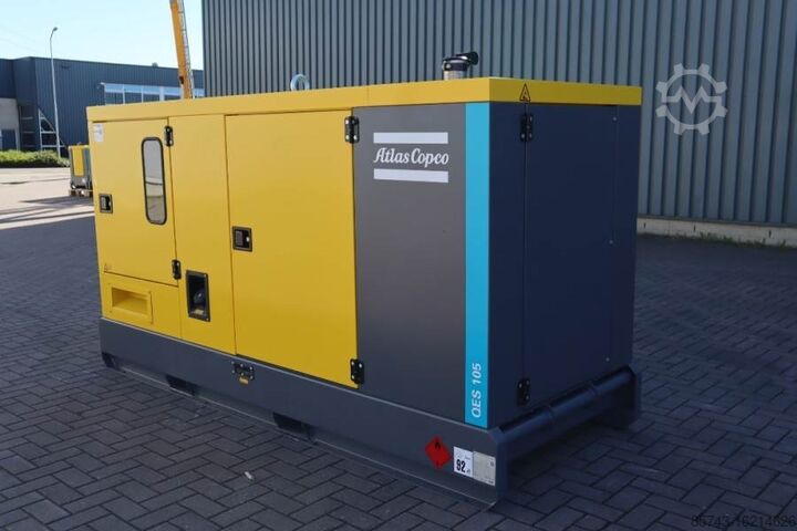 Generator set Atlas Copco QES 105 JD ST3 Valid inspection, *Guarantee! Diese
