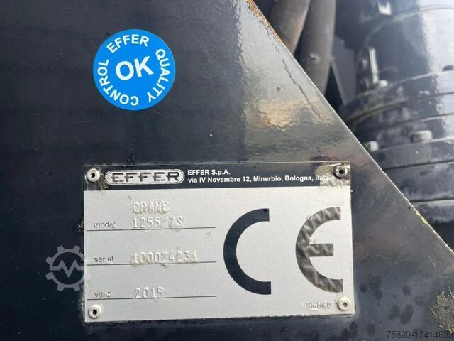 Автокран Volvo FMX 540 10X4 + EFFER 1255/7S + JIB 6S HD KRAAN/...