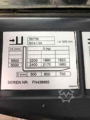 Električni – 4 kolesa Jungheinrich EFG 425K