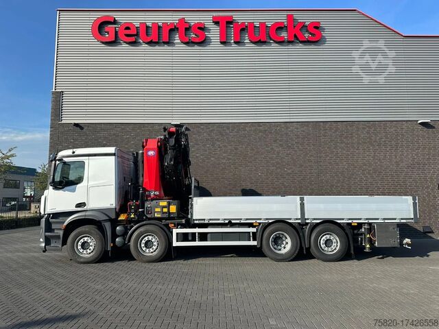Crane truck Mercedes-Benz Arocs 3251 8X2 + HMF 7020-K7 FJ 1400-K6 KRAAN/K...