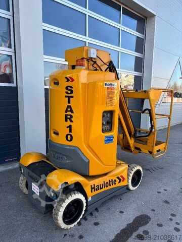 Plataforma de trabalho telescópica articulada Haulotte Star 10 - 10m Elektro Mast-Arbeitsbühne