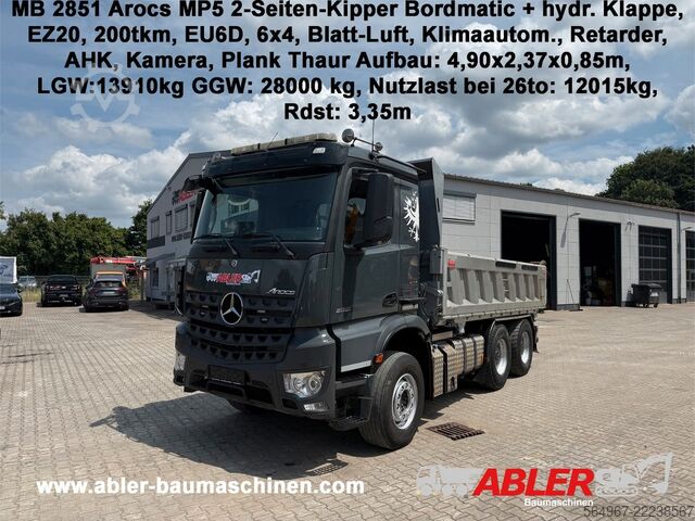 شاحنة قلابة MERCEDES-BENZ Arocs 2851 MP5 Retarder AHK