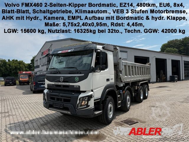 شاحنة قلابة VOLVO FMX460 per Bordmatic
