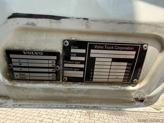 شاحنة قلابة VOLVO FMX460 per Bordmatic