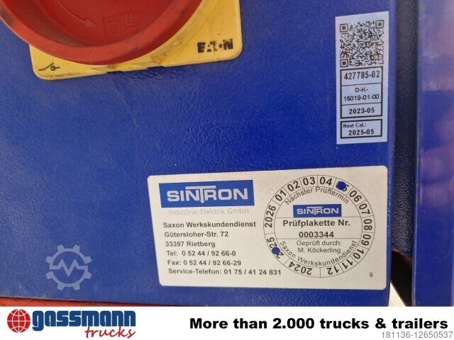 Landmaschine Bremsenprüfstand Saxon B 99 GF-ECO voll