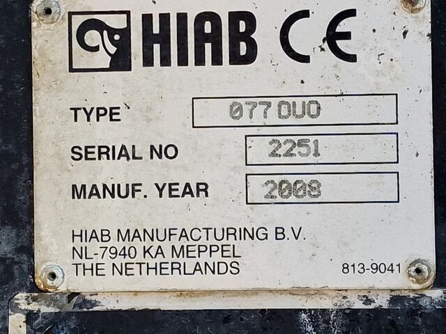 Xe cẩu MAN TGL 12.210 - HIAB 077 DUO Crane / Grua - Manual...