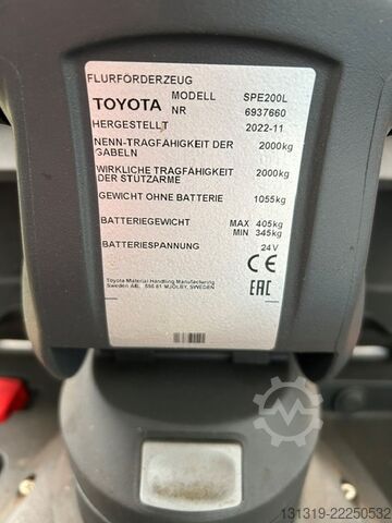  TOYOTA BT SPE 200 L