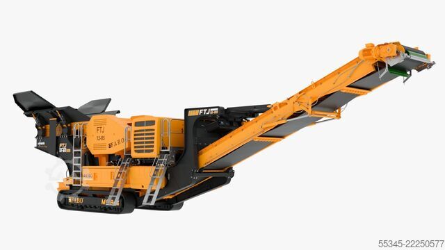 Purustusseadmed/mobiilne purustusjaam FABO Mobile Crushing Plant 350-550 TPH Jaw crusher FTJ 12-85