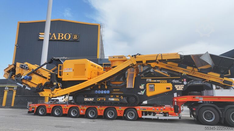 дробильне обладнання / ударний дробарка FABO Crushing Equipment 100-200 tph cone crusher stone crushers
