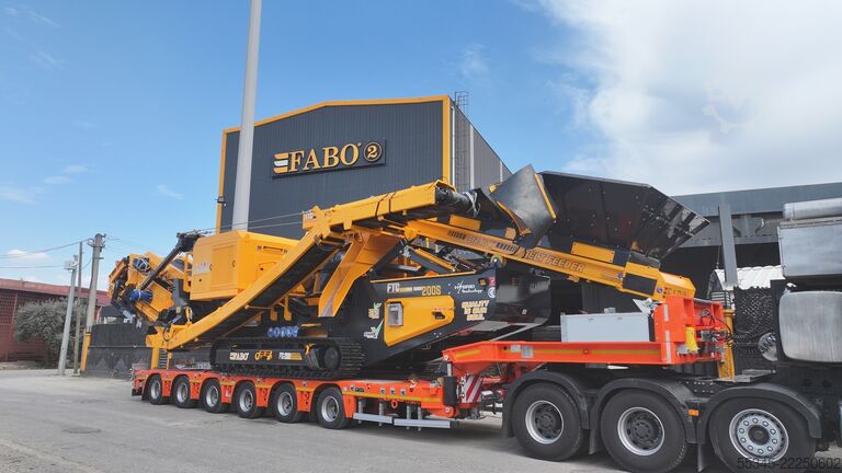 дробильне обладнання / ударний дробарка FABO Crushing Equipment 100-200 tph cone crusher stone crushers
