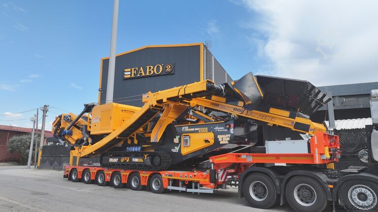 дробильне обладнання / ударний дробарка FABO Crushing Equipment 100-200 tph cone crusher stone crushers