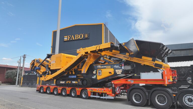 дробильне обладнання / ударний дробарка FABO Crushing Equipment 100-200 tph cone crusher stone crushers