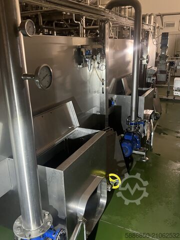 Linha de produção de sopas  