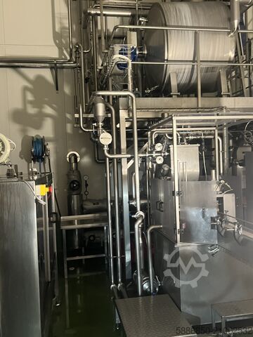 Linha de produção de sopas  