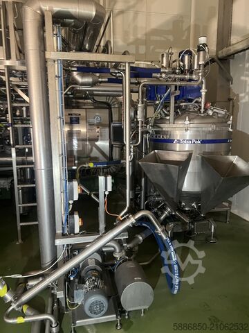 Linha de produção de sopas  