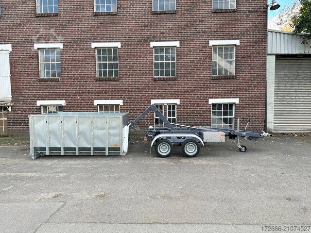 Rimorchio speciale Vezeko KONOS 35 | MULDE 105CM 247X178CM 3500KG ABROLL-MULDENKIPPER