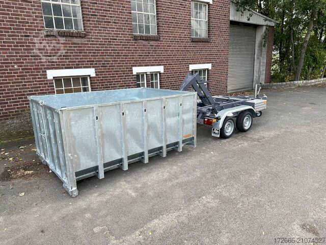 Rimorchio speciale Vezeko KONOS 35 | MULDE 105CM 247X178CM 3500KG ABROLL-MULDENKIPPER