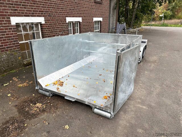 Rimorchio speciale Vezeko KONOS 35 | MULDE 105CM 247X178CM 3500KG ABROLL-MULDENKIPPER