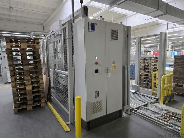 Automatinis palečių kroviklis / Automatinis palečių formavimas Kolbus PL 770