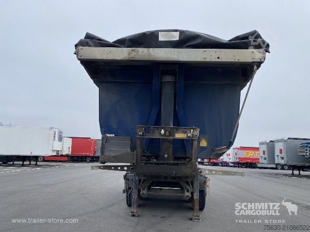 Savivartis puspriekabė Schmitz Cargobull Semitrailer Tipper Steel half pipe body 26m³