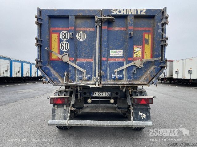 Savivartis puspriekabė Schmitz Cargobull Semitrailer Tipper Steel half pipe body 26m³