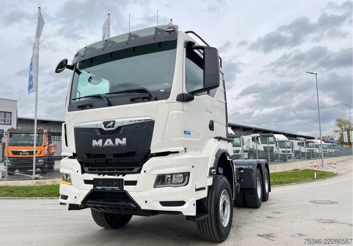 هيكل الشاحنة MAN TGS 33.510 BB 6x4 CH/RS 3,30 m/59 to./NA/AHK/Neu