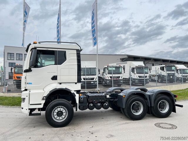 هيكل الشاحنة MAN TGS 33.510 BB 6x4 CH/RS 3,30 m/59 to./NA/AHK/Neu