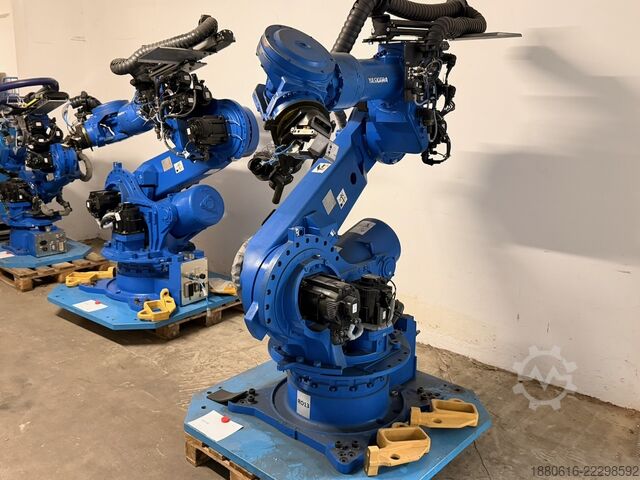 Hệ thống robot (3x) với bộ điều khiển DX200 Yaskawa (2x) MH280 II + (1x) MH50 II