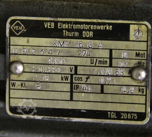 Hydraulic aggregate VEB WERKÖ 0,18 kW