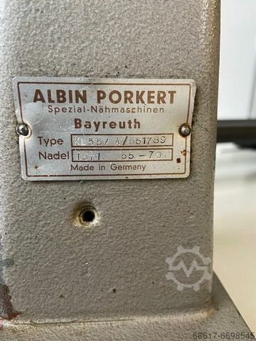 Máquinas de coser guantes Porkert 55 A