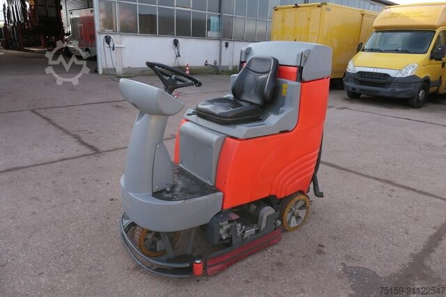 Ielu tīrīšanas mašīna hako Scrubmaster B115 Hakomatic Kehrsaugmaschine