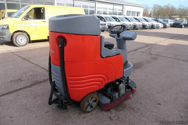 Ielu tīrīšanas mašīna hako Scrubmaster B115 Hakomatic Kehrsaugmaschine