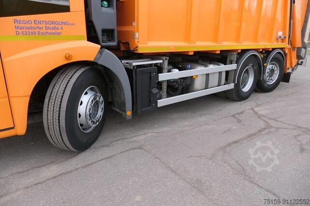 Atkritumu vedējs mercedes-benz 2635 NGE-L62N Econic Aufbau Zöller Medium Lenkachse KLIMA