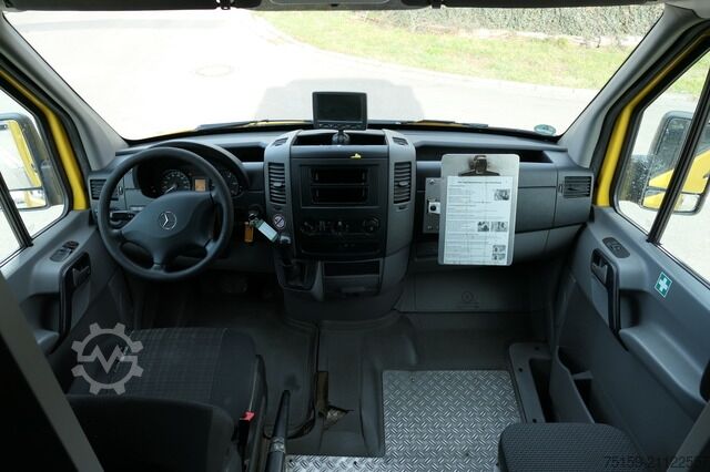Furgons ar kasti mercedes-benz SPRINTER 310 CDI MAXI EURO-5 KOFFER REGALE KAMERA DURCHGANG