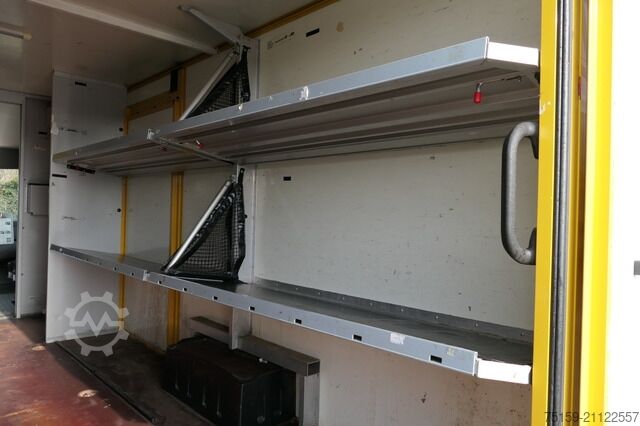 Furgons ar kasti mercedes-benz SPRINTER 310 CDI MAXI EURO-5 KOFFER REGALE KAMERA DURCHGANG