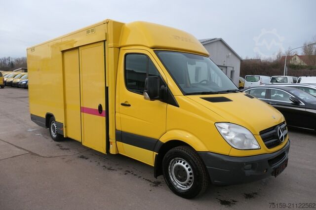 Furgons ar kasti mercedes-benz SPRINTER 310 CDI MAXI EURO-5 KOFFER REGALE KAMERA DURCHGANG COC