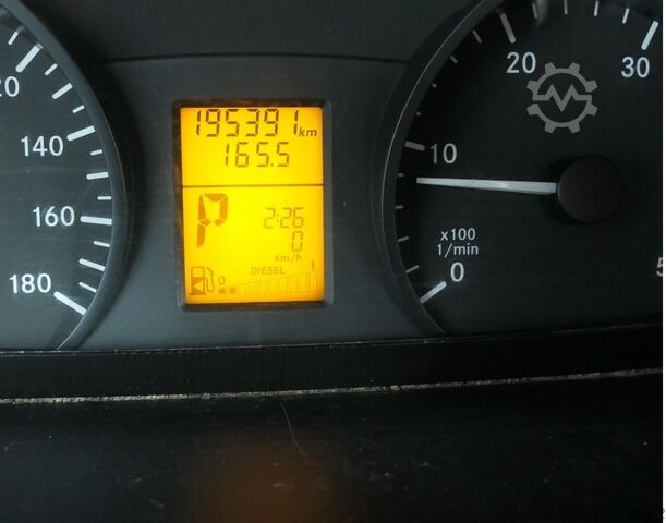 Furgons ar kasti mercedes-benz SPRINTER 310 CDI MAXI EURO-5 KOFFER REGALE KAMERA DURCHGANG COC