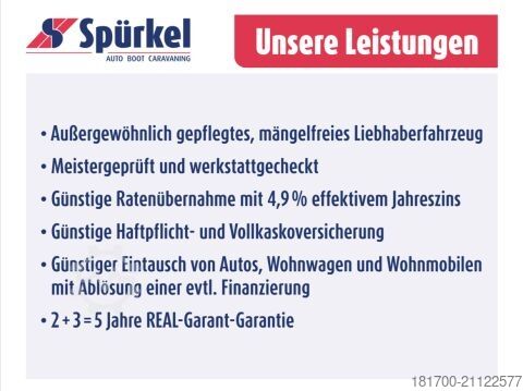 Gjysmë e integruar kamping-makinë Knaus Van TI 640 MEG VANSATION *bis 5 Tage* Probewohnen*